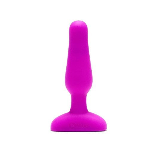 B Vibe Novice Vibrating Butt Plug Beginners Guide to Bliss - - Butt Plugs
