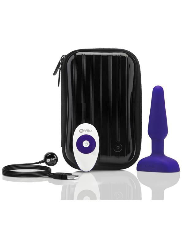 B Vibe Versatile Pleasure Enhancer Trio Plug Triple Motor Vibration - - Butt Plugs