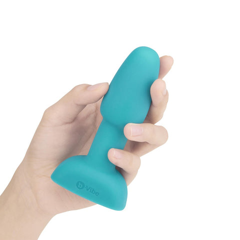 B Vibe Petite Rimming Plug Rotating Beads and Powerful Vibrations - Butt Plugs