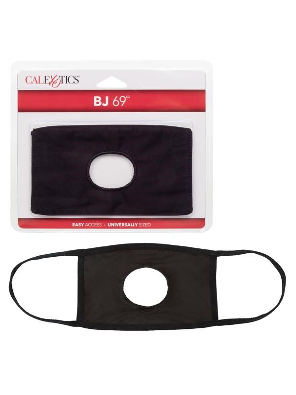 California Exotics BJ 69 BDSM Play Mouth Mask Open Mouth Design - - Masks And Blindfolds