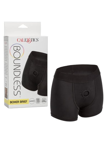 California Exotics Boundless Powerful Performance Boxer Brief 2XL/3XL - Mens Briefs And Boxers