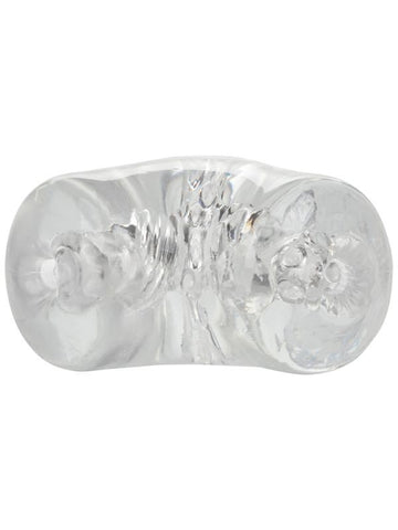 California Exotics Cyclone Dual Chamber Premium Male Stroker Dual Ribbed - Masturbators and Strokers