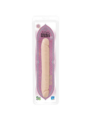 Doc Johnson 12 Inch Jr. Double Header Realistic Dong with Dual Realistic Heads - Double Ender