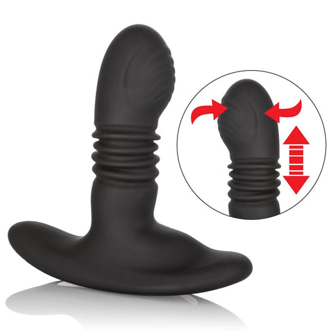 California Exotics Eclipse Thrusting Rotator Anal Pleasure Probe Multi Function - Prostate Toys