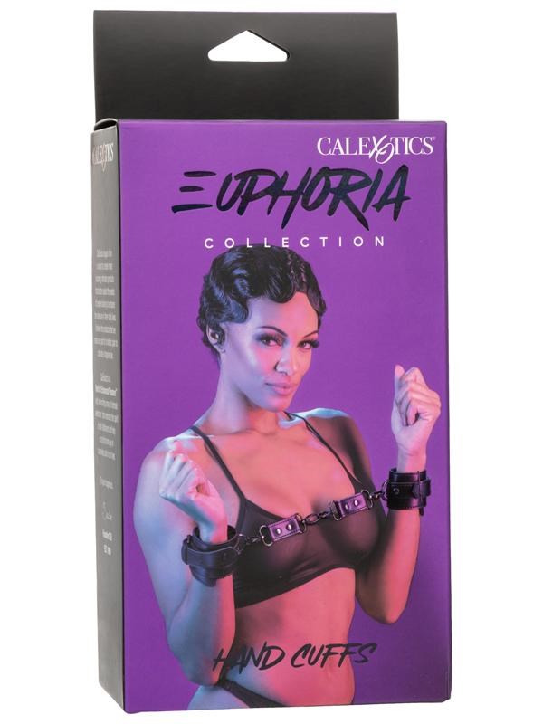 California Exotics Euphoria Collection Bondage Hand Cuffs Premium Restraint - - Cuffs and Restraints