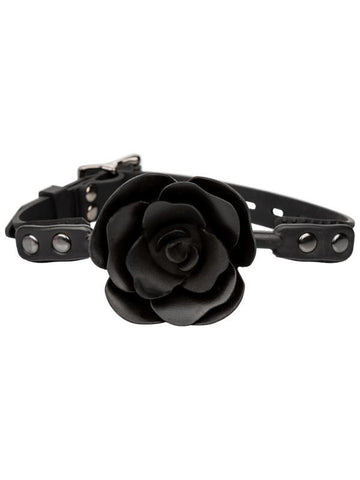 California Exotics Forbidden Removable Rose BDSM Play Ball Gag - Bondage Gags and Bits