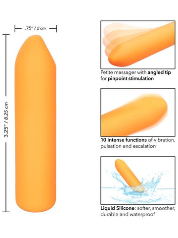 California Exotics Kyst Fling 10 Function USB Rechargeable Bullet Vibrator - Bullet Vibrators