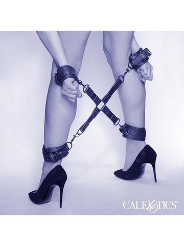 California Exotics Nocturnal Collection Adjustable Cuffs Hog Tie BDSM - Cuffs and Restraints