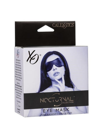California Exotics Nocturnal Collection Durable Bondage Eye Mask - Masks And Blindfolds