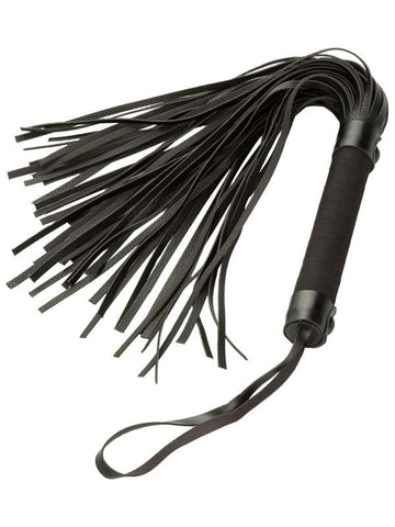 California Exotics Nocturnal Collection Soft Tassels & Sturdy Handle Flogger - Whips And Crops