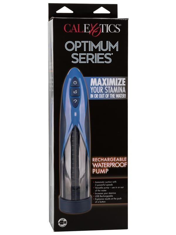 California Exotics Optimum Series 3 Speeds Rechargeable Waterproof Penis Pump - - Penis Pumps And Stretchers