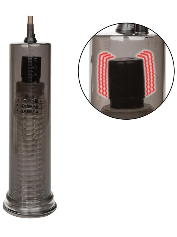 California Exotics Optimum Series Vibro Air Vibrating Penis Pump - - Penis Pumps And Stretchers