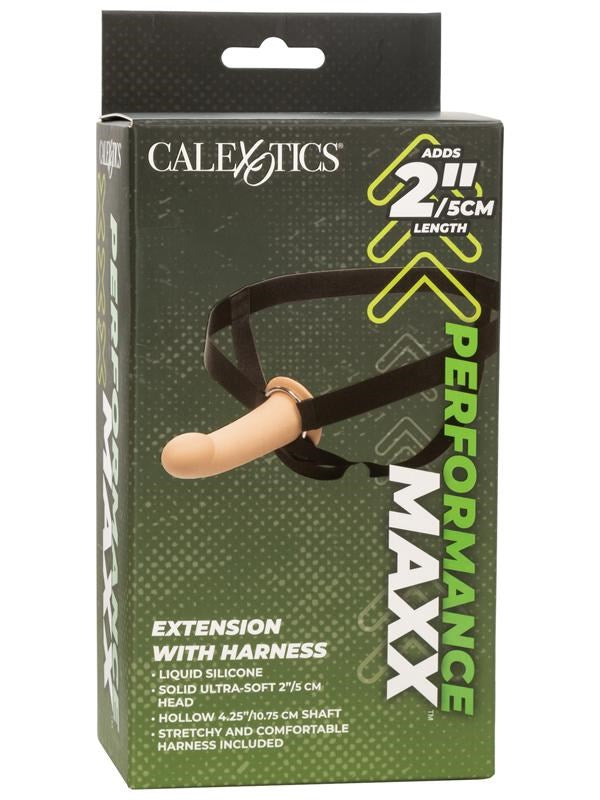 California Exotics Performance Maxx Penis Extension with Strap On Harness - - Pumps, Extenders and Sleeves