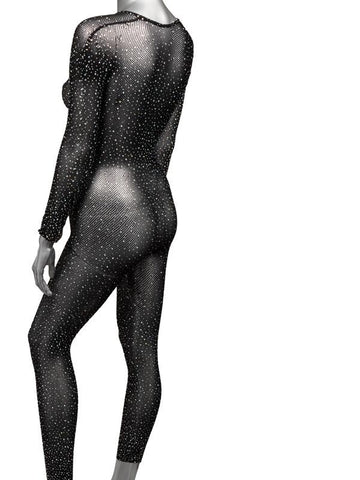 California Exotics Radiance Plus Size Crotchless Full Bodysuit For Womans - Teddies and Bodysuits