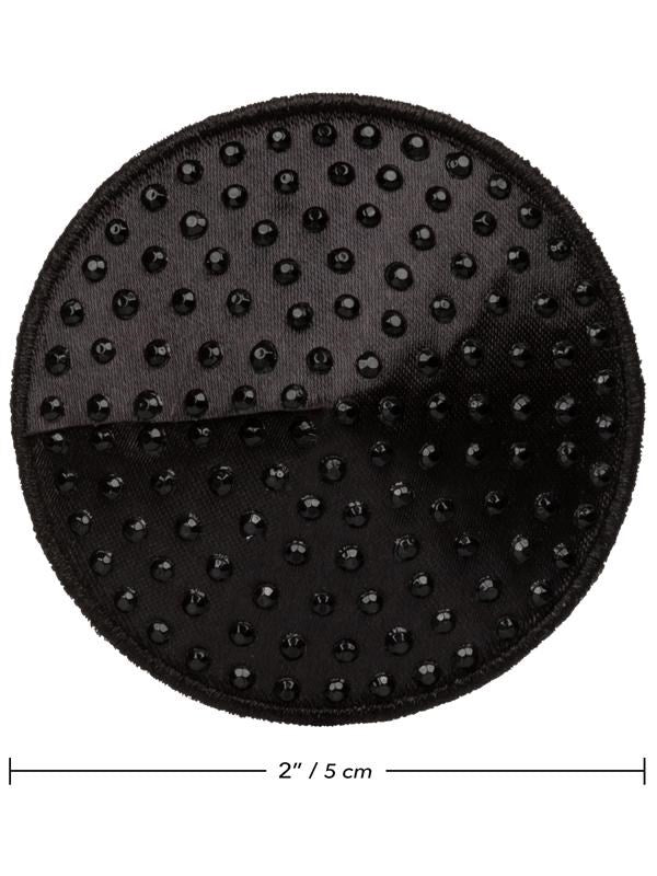 California Exotics Radiance Round Pasties Gem Accented Nipple Covers - - Breast and Nipple Toys
