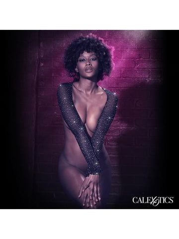 California Exotics Radiance Shoulder Shrug with Rhinestone Accents - Wigs and Gloves