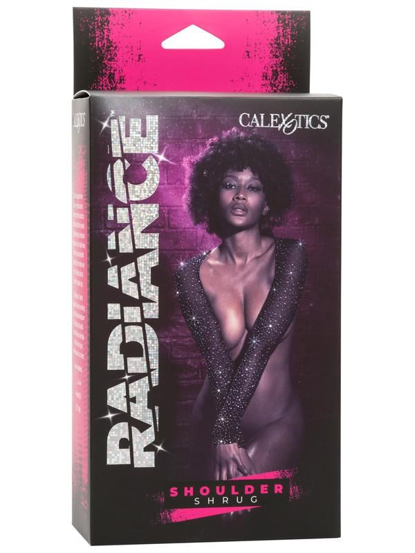 California Exotics Radiance Shoulder Shrug with Rhinestone Accents - - Wigs and Gloves