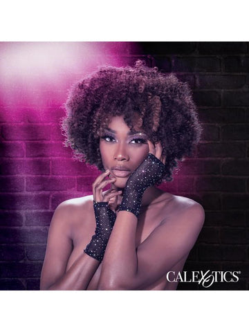 California Exotics Radiance Stylish and Comfortable Fit Fingerless Gloves - Wigs and Gloves