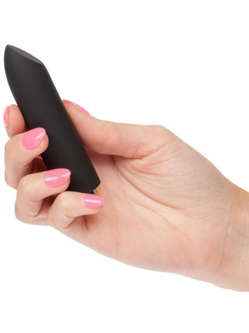 California Exotics Raven Teaser 10 Functions Bullet Vibrator Black - Bullet Vibrators