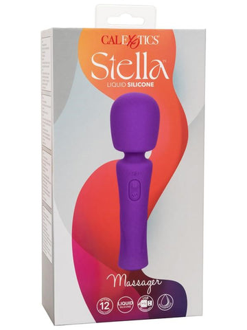 California Exotics Stella Liquid Silicone 12 Functions Body Wand Massager - Body Wands