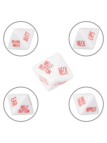 California Exotics Tempt and Tease Dice Pure Pleasure Naughty Game - Sex Games, Coupons and Tricks
