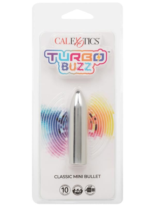 California Exotics Turbo Buzz Classic Mini Vibrating Bullet Massager - - Bullet Vibrators