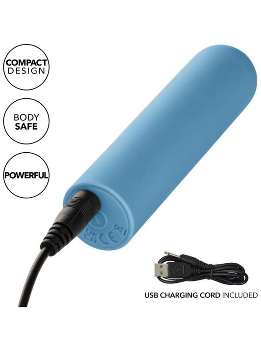 California Exotics Turbo Buzz Rounded Rechargeable Bullet Massager - - Bullet Vibrators
