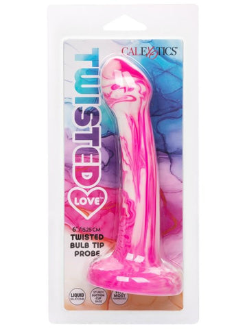 California Exotics Twisted Love Twisted Bulb Tip Silicone Anal Probe - Anal Dildos