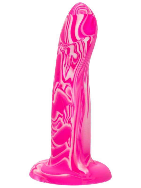 California Exotics Twisted Love Twisted Flexible Waterproof Anal Probe Pink - - Anal Dildos