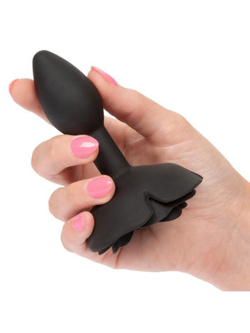 California Exotics Forbidden Rose Smooth Silicone Anal Plug Tapered Design - Butt Plugs