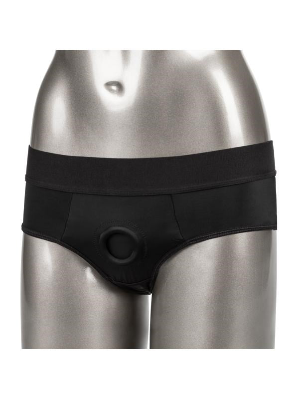 California Exotics Her Royal Harness Discreet Comfortable Backless Brief - - Strap On Sextoys