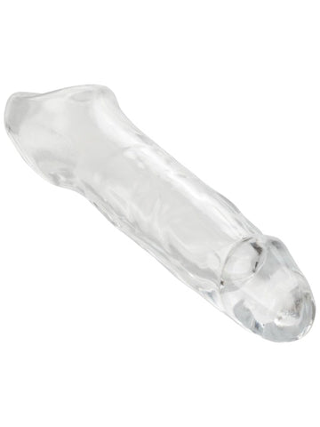 California Exotics Performance Maxx Clear Male Penis Extension 7 Inch TPE - Pumps, Extenders and Sleeves