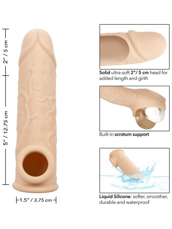 California Exotics Performance Maxx Life Like Penis Extension Hollow Design - - Pumps, Extenders and Sleeves