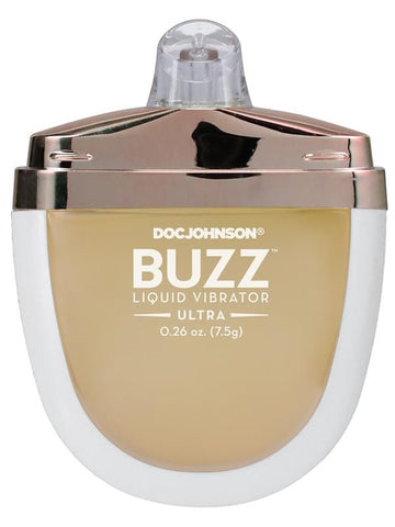 Doc Johnson Buzz Ultra Liquid Vibrator Arousal Gel Tingling Sensations - Massage Oils and Lubricants