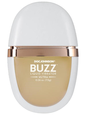 Doc Johnson Buzz Ultra Liquid Vibrator Arousal Gel Tingling Sensations - Massage Oils and Lubricants