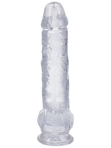 Doc Johnson 10 inch Really Big Realistic Dick In A Bag with Suction Cup Base - Realistic Dildos