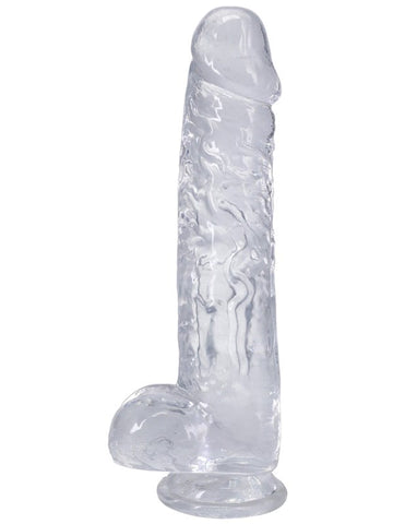 Doc Johnson 10 inch Really Big Realistic Dick In A Bag with Suction Cup Base - Realistic Dildos