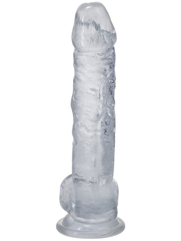 Doc Johnson 8 inch Realistic Big Dick In A Bag with Suction Cup Base - Realistic Dildos