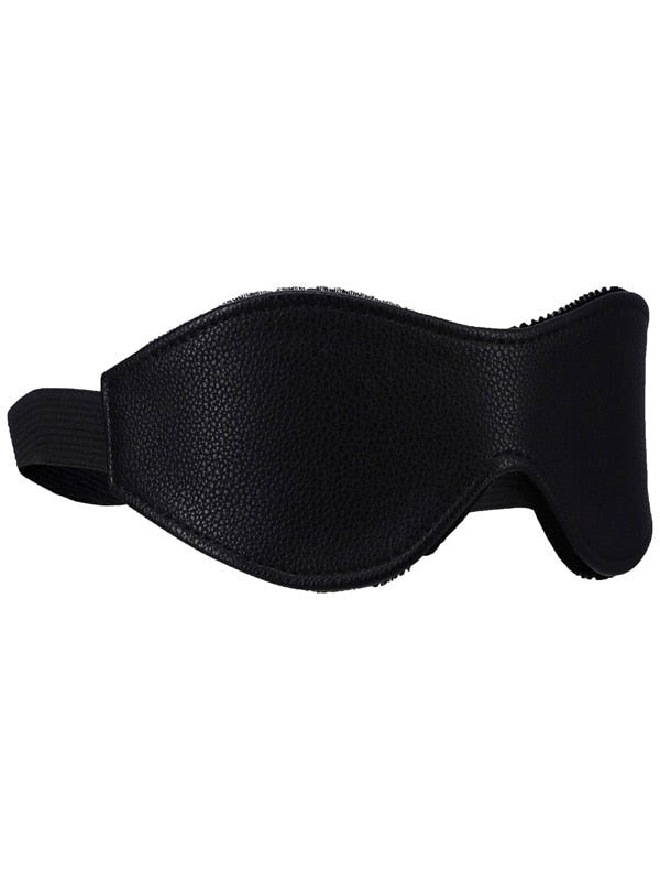 Doc Johnson Bondage Play Blindfold In A Bag Vegan Leather Sensory Play - Masks And Blindfolds