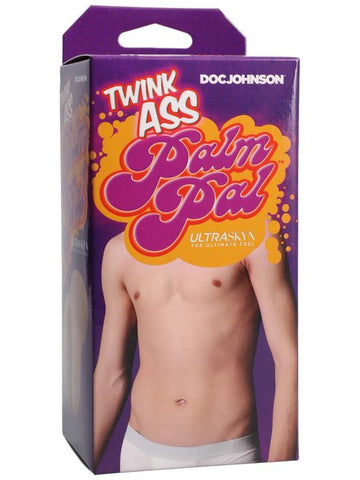 Doc Johnson Palm Pal Twink ULTRASKYN Realistic Ass Stroker Compact Masturbator - Masturbators and Strokers