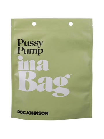 Doc Johnson Womans Pussy Pump In A Bag Curved Suction Chamber Design - Pussy And Clit Toys