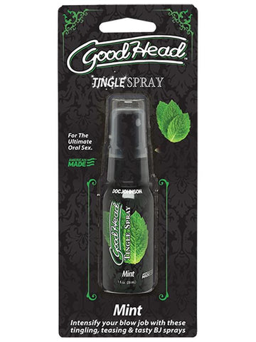 Doc Johnson GoodHead Tingle Water Based Spray Oral Enhancement Formula - Water Based Lubes