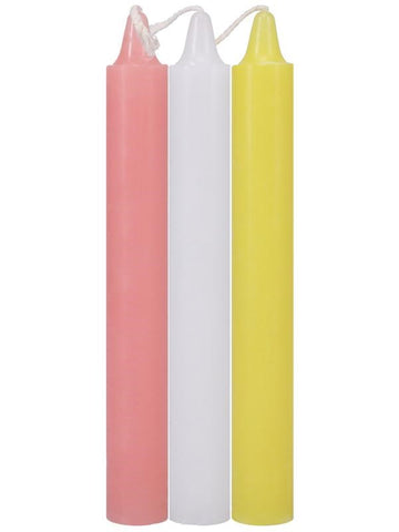 Doc Johnson 3 Pack Japanese Drip Sensation Play Candles - Bath and Intimate Fragrances