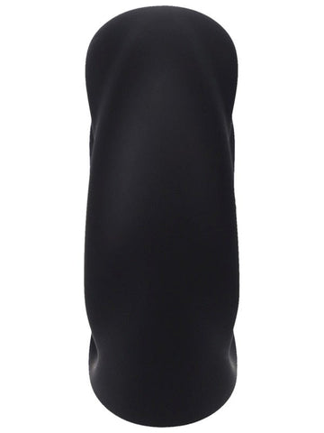 Doc Johnson ROCK SOLID The Twist Silicone Cock Ring with Internal Nubs - Stretchy Cock Rings