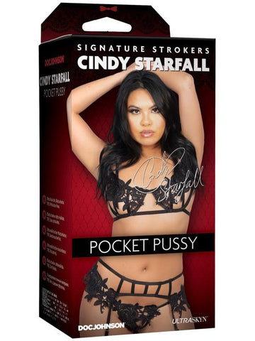 Doc Johnson Signature Strokers Cindy Starfall Pocket Pussy ULTRASKYN Material - Masturbators and Strokers