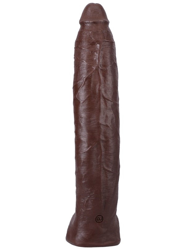 Doc Johnson Damion Dayski Realistic Cock with Suction Cup 12 Inch ULTRASKYN - - Realistic Dildos