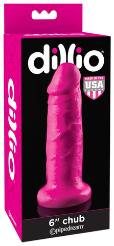 Pipedream Products Dillio Chub Dildo 6 Inch Suction Cup Realistic Dildo - Realistic Dildos