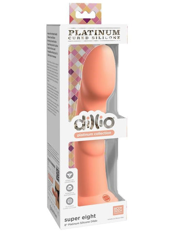 Pipedream Products Dillio Platinum Super Eight 8 inch Realistic Dong - Realistic Dildos