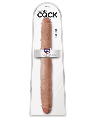 Pipedream Products King Cock 16 Inch Thick Double Ender Realistic Dildo - Double Ender