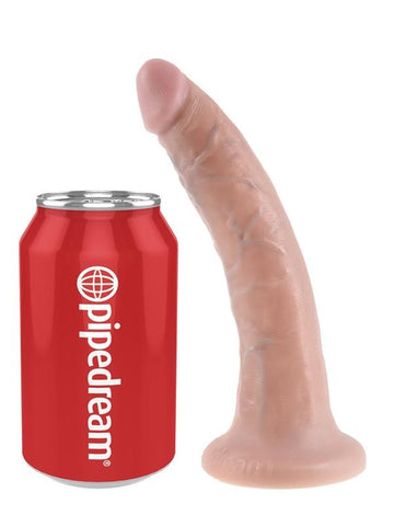 Pipedream Products King Cock 7 inch Cock Realistic Dildo with Suction Cup - Realistic Dildos